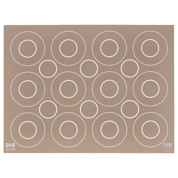 IKEA BAKTRADITION Baking mat beige 16x12 "