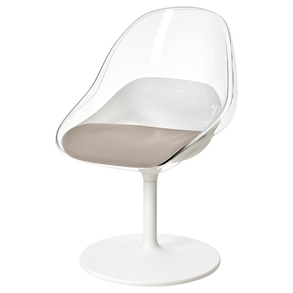 IKEA BALTSAR Swivel chair white