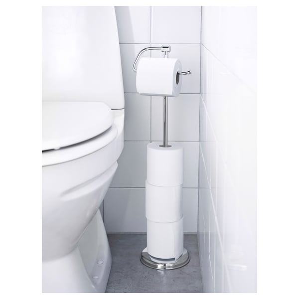 IKEA BALUNGEN Toilet Roll Holder Chrome Plated