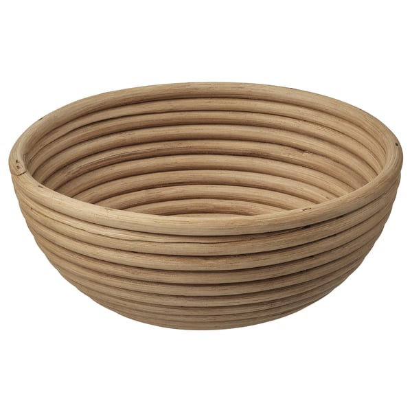 IKEA BANDSLÄTTING Bread basket rattan 9 "