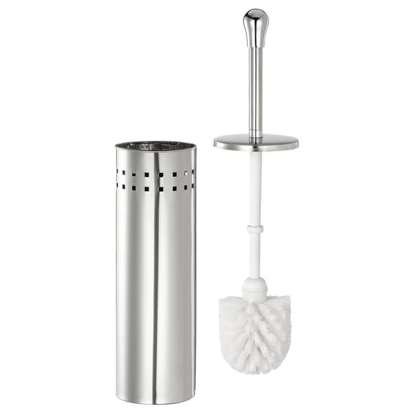 IKEA BAREN Toilet Brush Stainless Steel