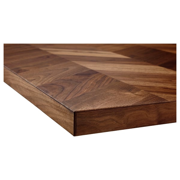 IKEA BARKABODA Countertop Walnut/veneer 74x1 1/2 "