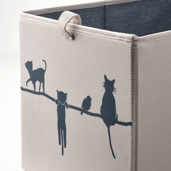 IKEA BARNDRÖM Box Beige 10 ¼x14 ½x10 ¼ "