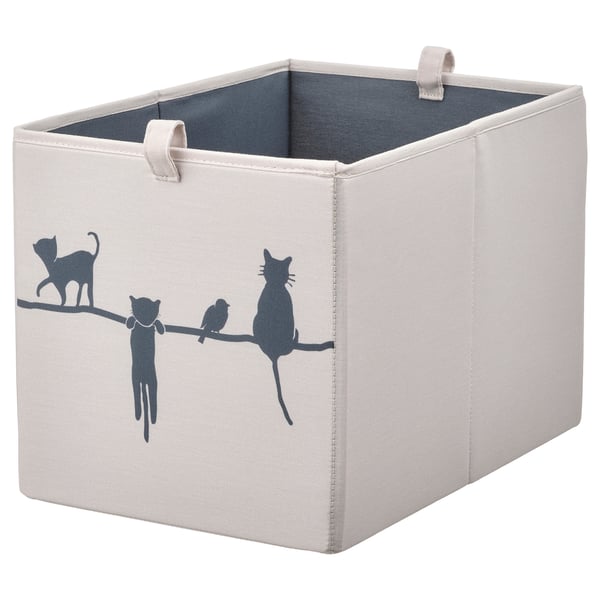 IKEA BARNDRÖM Box beige 10 ¼x14 ½x10 ¼ "