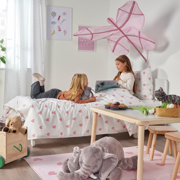 IKEA BARNDRÖM Rug Pink 4 ' 4 "x5 ' 3 "