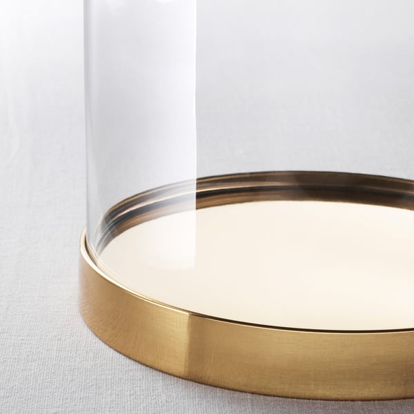 IKEA BEGÅVNING Glass Dome With Base 10 "