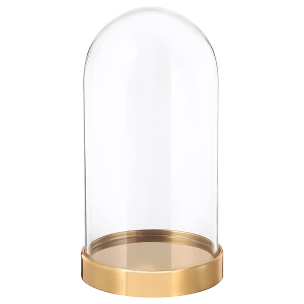 IKEA BEGÅVNING Glass dome with base 7 "