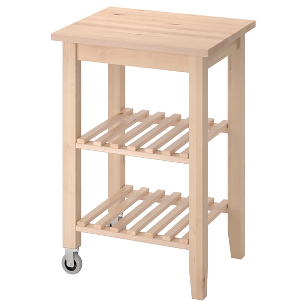 IKEA BEKVÄM Kitchen cart beech 22 7/8x19 5/8 "