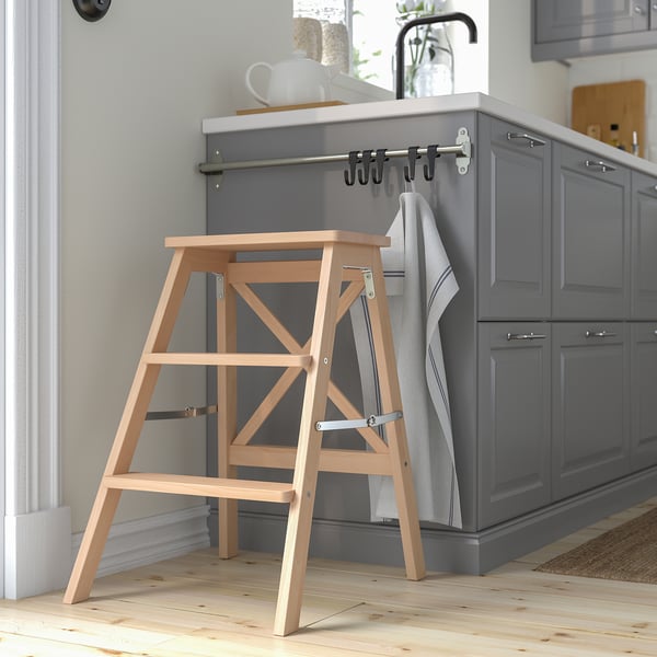 IKEA BEKVÄM Step Stool Beech 24 3/4 "