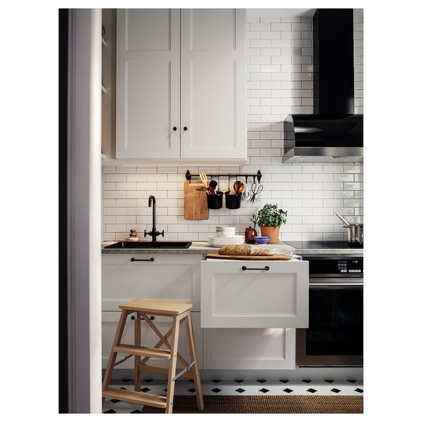 IKEA BEKVÄM Step Stool Beech 24 3/4 "
