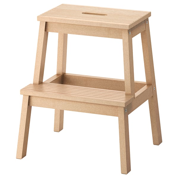 IKEA BEKVÄM Step stool rubberwood 19 5/8 "