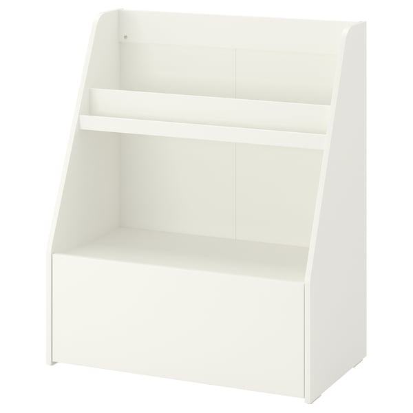 IKEA BERGIG Book display with storage white