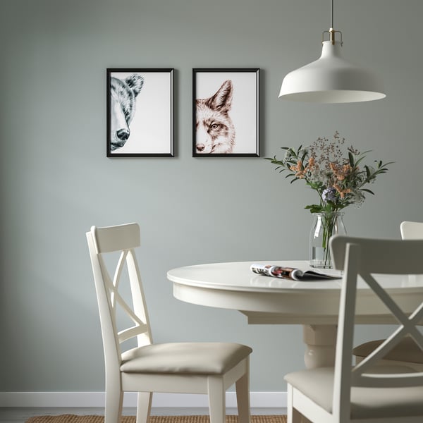 IKEA BILD Poster Bear And Fox 12x16 "