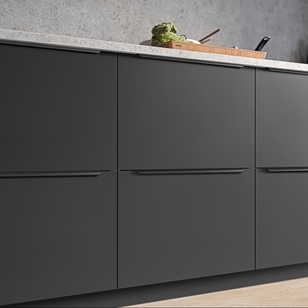 IKEA BILLSBRO Handle Anthracite 21 "