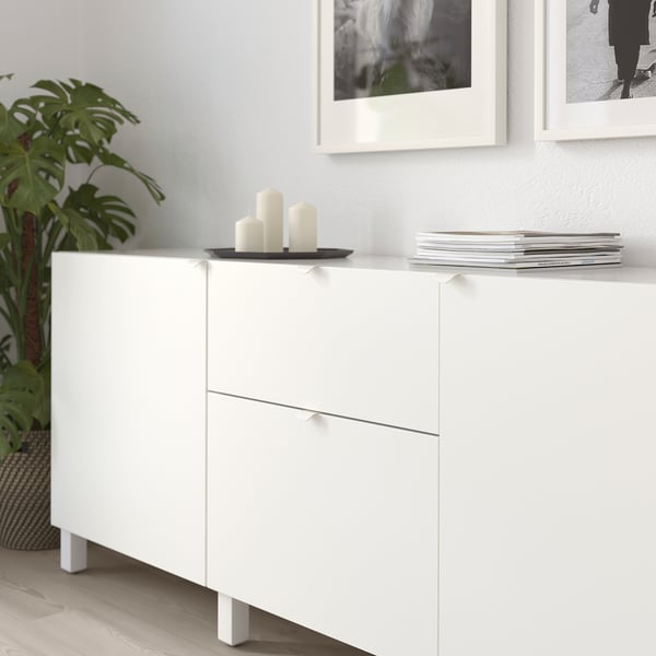 IKEA BILLSBRO Handle White 1 9/16 "