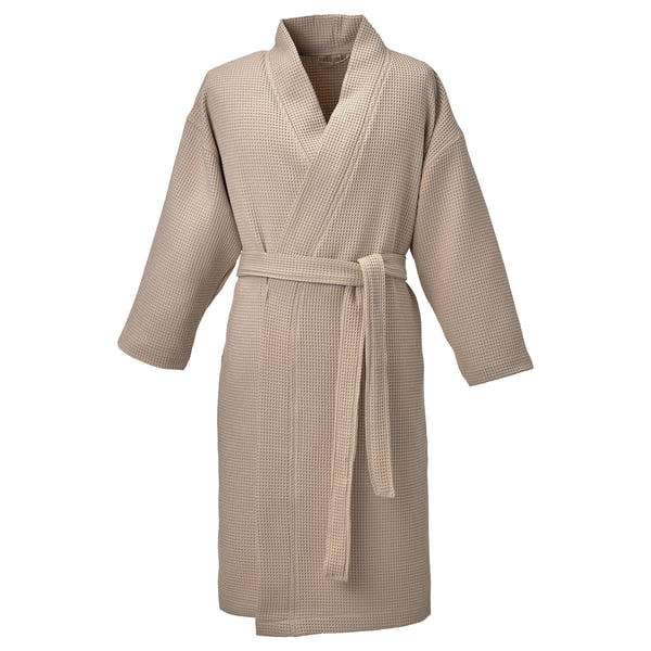 IKEA BJÄLVEN Bathrobe beige L/XL