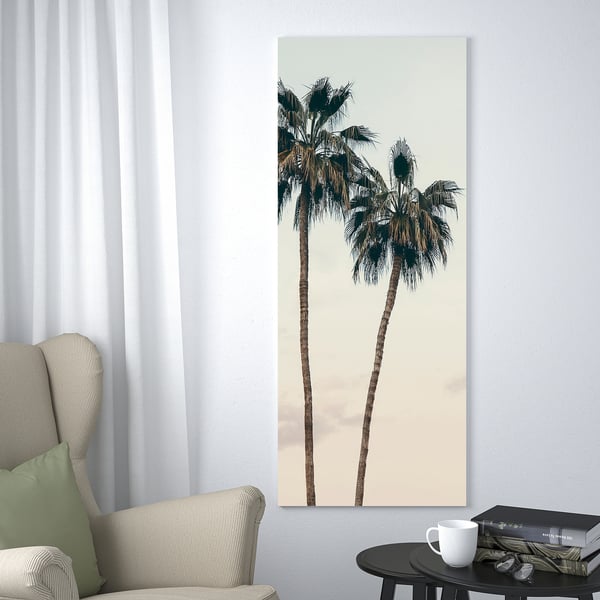 IKEA BJÖRKSTA Picture Sunset Nostalgia 22x55 "
