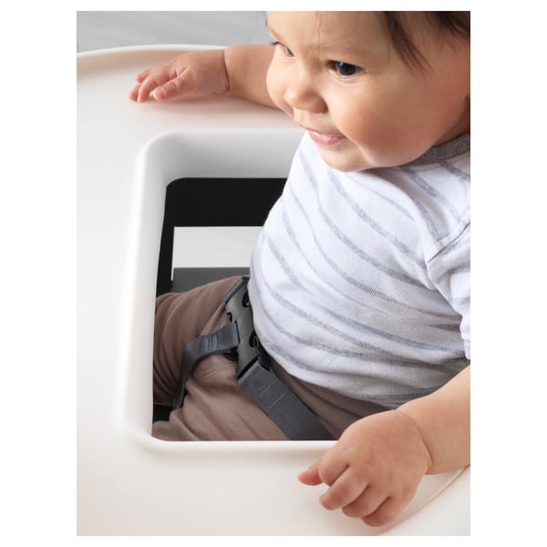 IKEA BLÅMES High Chair With Tray Black
