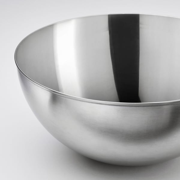IKEA BLANDA BLANK Serving Bowl Stainless Steel 11 "