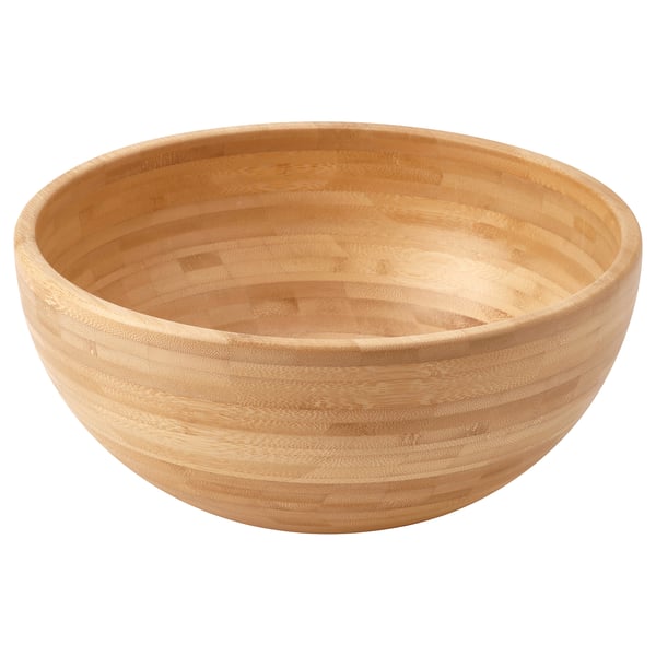 IKEA BLANDA MATT Serving bowl bamboo 11 "