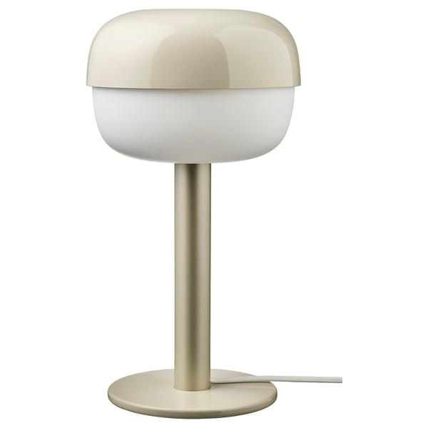 IKEA BLÅSVERK Table lamp beige 14 "