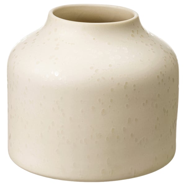 IKEA BLODBJÖRK Vase beige 6 ¼ "