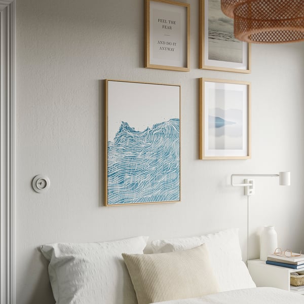 IKEA BLODFLÄDER Picture Nazaré 19 ¾x27 ½ "