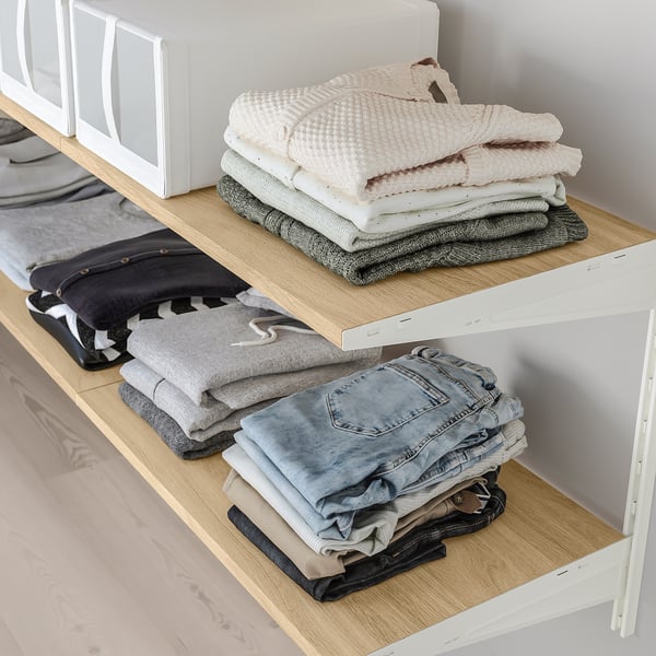 IKEA BOAXEL Bracket White 15 ¾ "