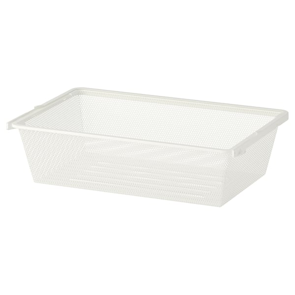IKEA BOAXEL Mesh basket white 23 5/8x15 3/4x5 7/8 "