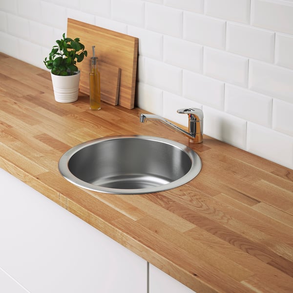 IKEA BOHOLMEN Sink Stainless Steel 17 3/4 "