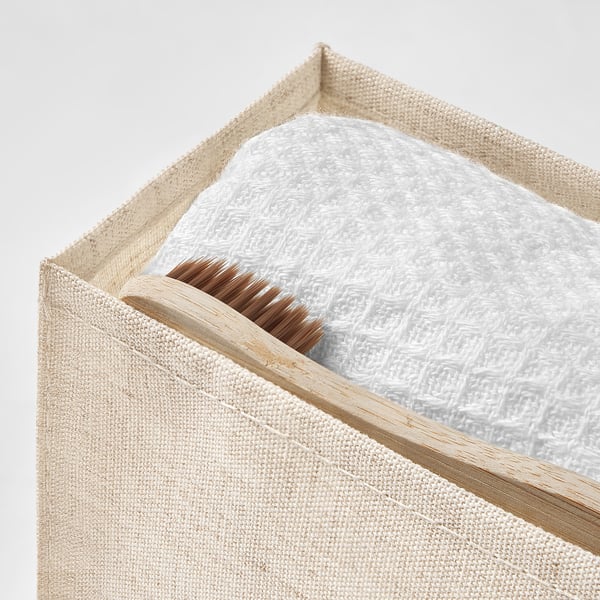 IKEA BOLLÖSUND Drawer Organizers Set Of 4 Beige