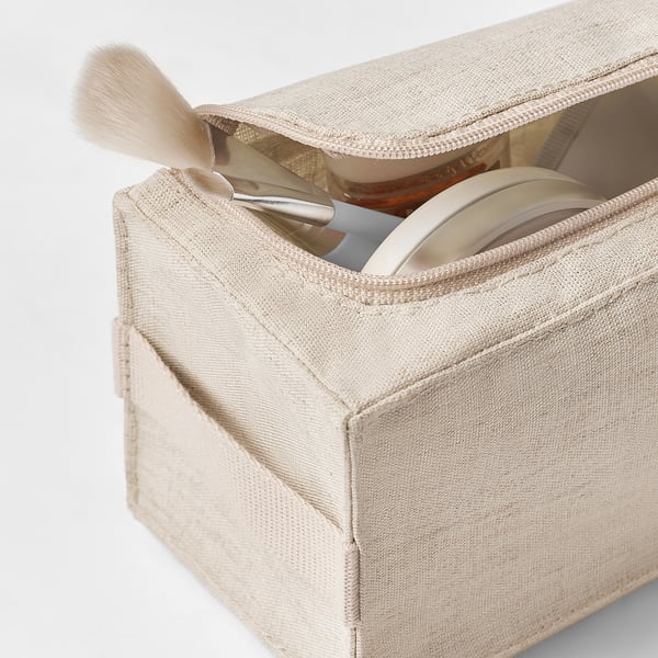 IKEA BOLLÖSUND Toiletry Bag Beige