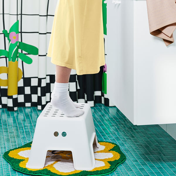 IKEA BOLMEN Step Stool White