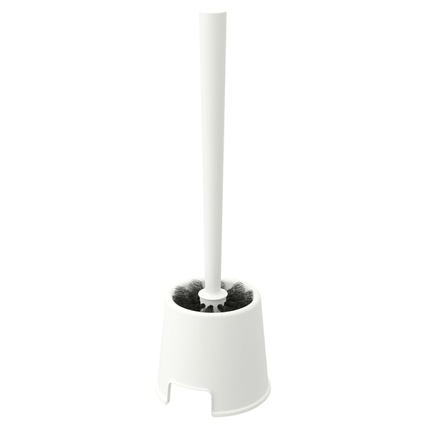 IKEA BOLMEN Toilet brush/holder white