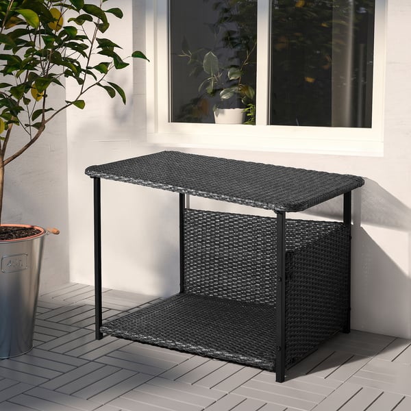 IKEA BOLMSÖ Dog Bed Outdoor Dark Gray