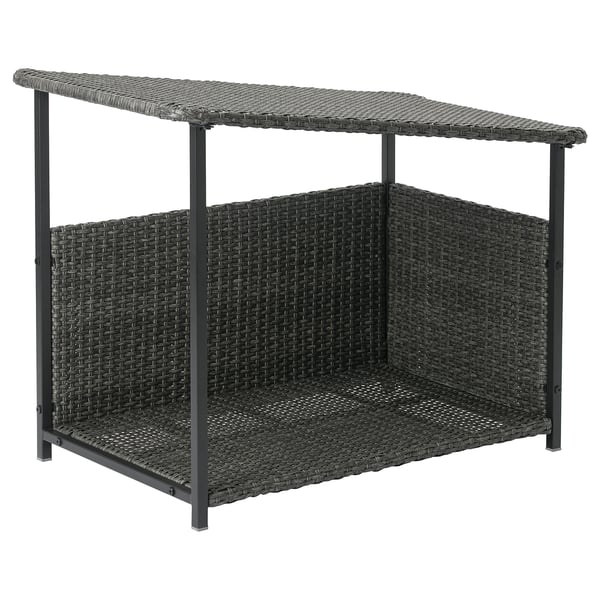 IKEA BOLMSÖ Dog bed outdoor dark gray