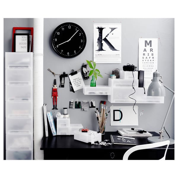 IKEA BONDIS Wall Clock Black 15 "