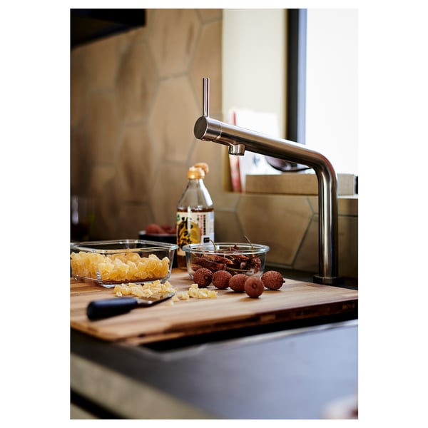 IKEA BOSJÖN Kitchen Faucet Stainless Steel Color