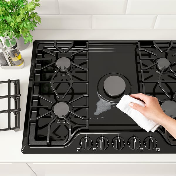 IKEA BRÄNNPUNKT Gas Cooktop Black 30 "
