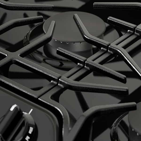 IKEA BRÄNNPUNKT Gas Cooktop Black 30 "