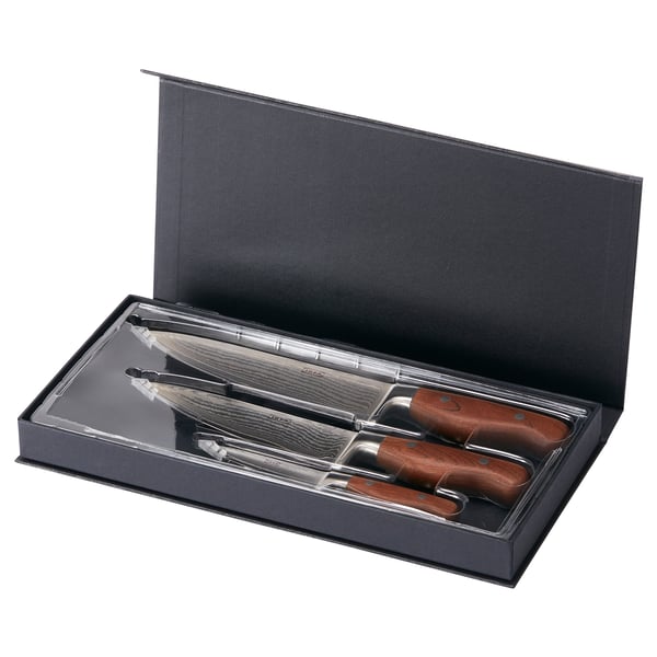 IKEA BRILJERA 3-piece Knife Set