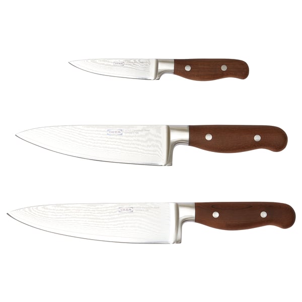 IKEA BRILJERA 3-piece knife set