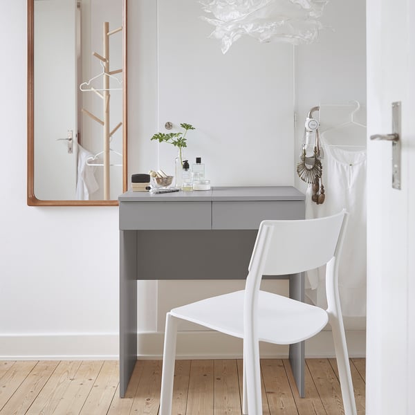 IKEA BRIMNES Dressing Table Gray 27 1/2x16 1/2 "