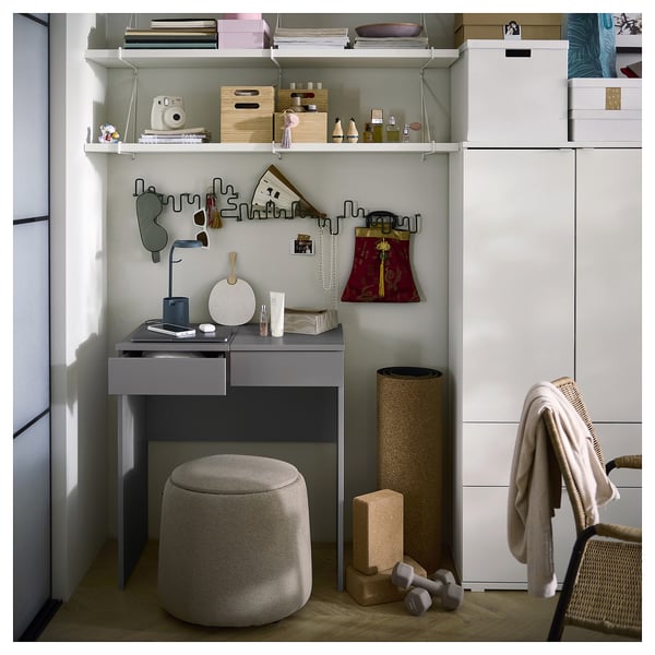 IKEA BRIMNES Dressing Table Gray 27 1/2x16 1/2 "