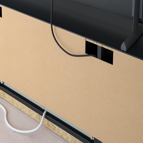 IKEA BRIMNES TV Unit Black 70 7/8x16 1/8x20 7/8 "