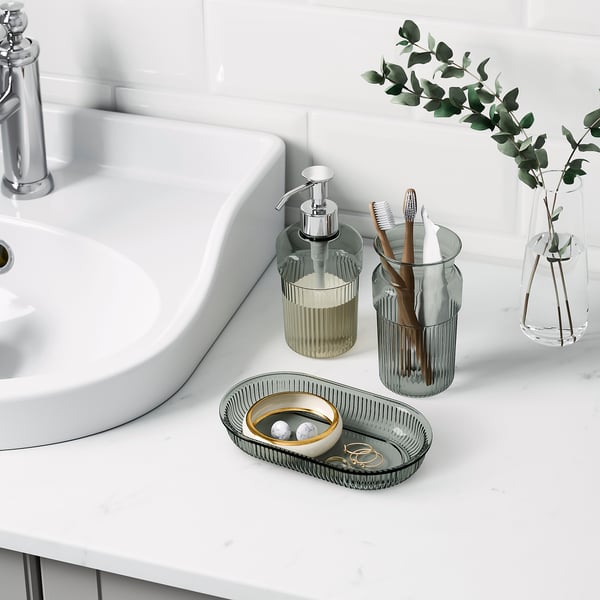 IKEA BROFJÄRDEN 3-piece Bathroom Set Gray