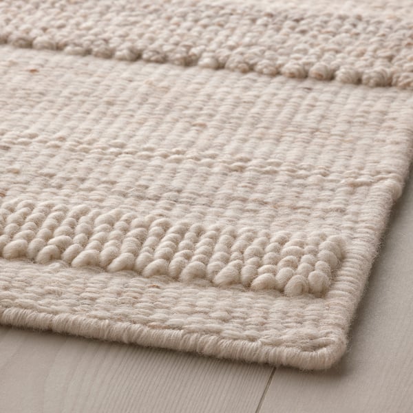 IKEA BRÖNDEN Rug Low Pile Handmade Beige 6 ' 7 "x9 ' 10 "