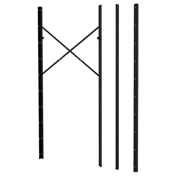 IKEA BROR Post black 74 3/4 "