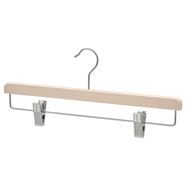 IKEA BUMERANG Pants/skirt hanger natural