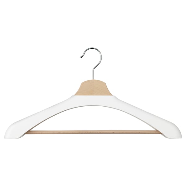 IKEA BUMERANG Shoulder Shaper For Hanger White